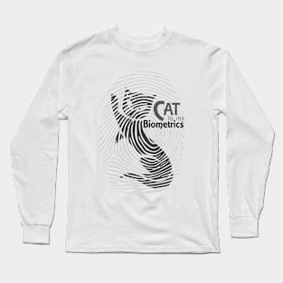 Cat in my biometrics Long Sleeve T-Shirt